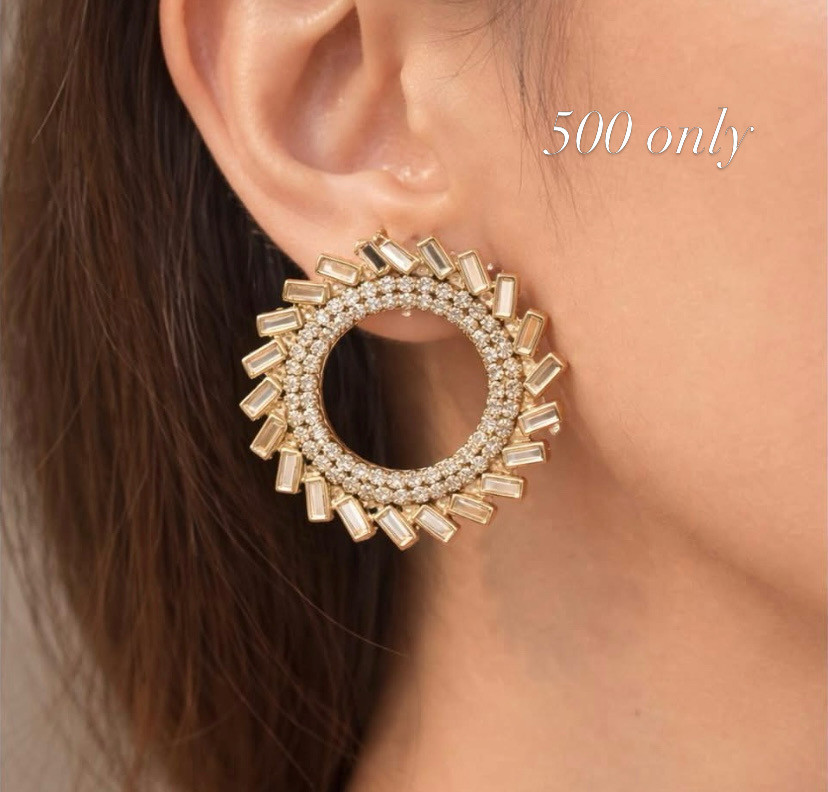 Kundan earings